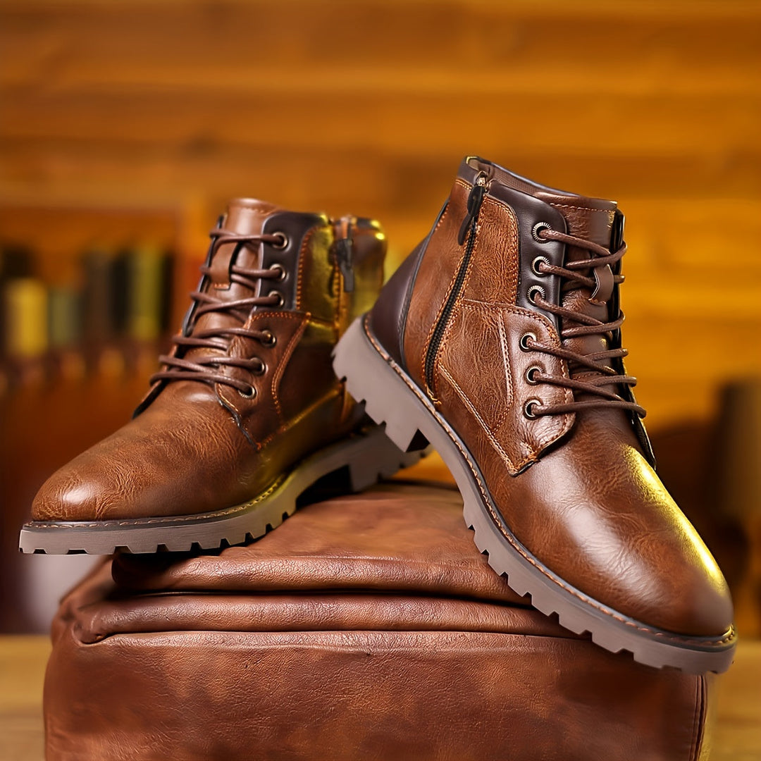 Edwin | Robuuste Veterschoenen voor de Enkel