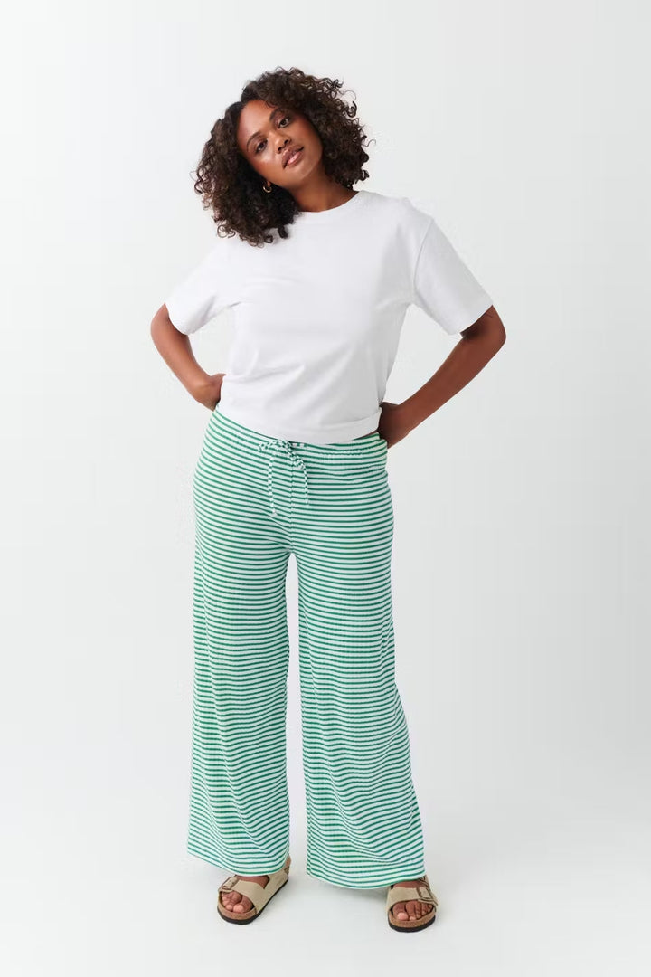 Jenna | Dames loungebroek met lage taille wijde pijpen