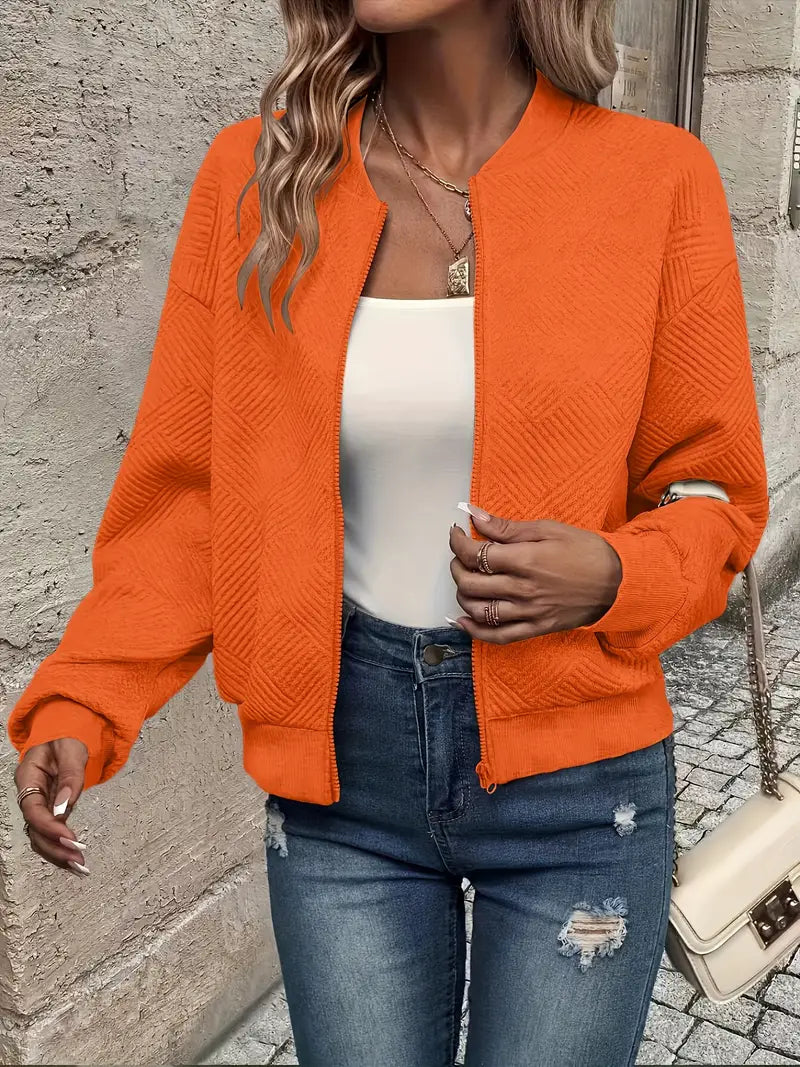 Wilma - Casual Zip-Up Jas