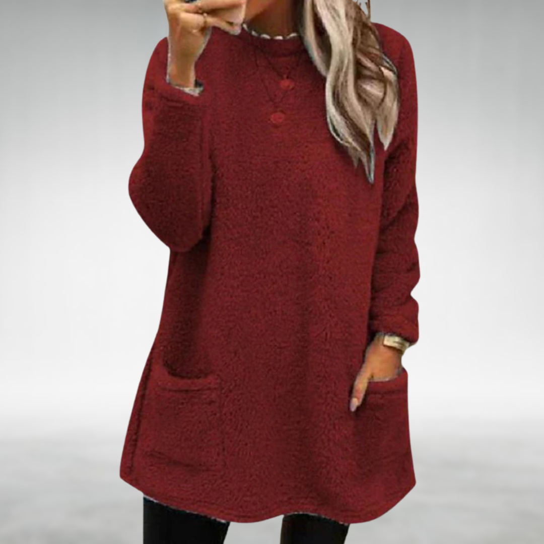 CARRIE – COZY RELAXED PULLOVER TUNIC