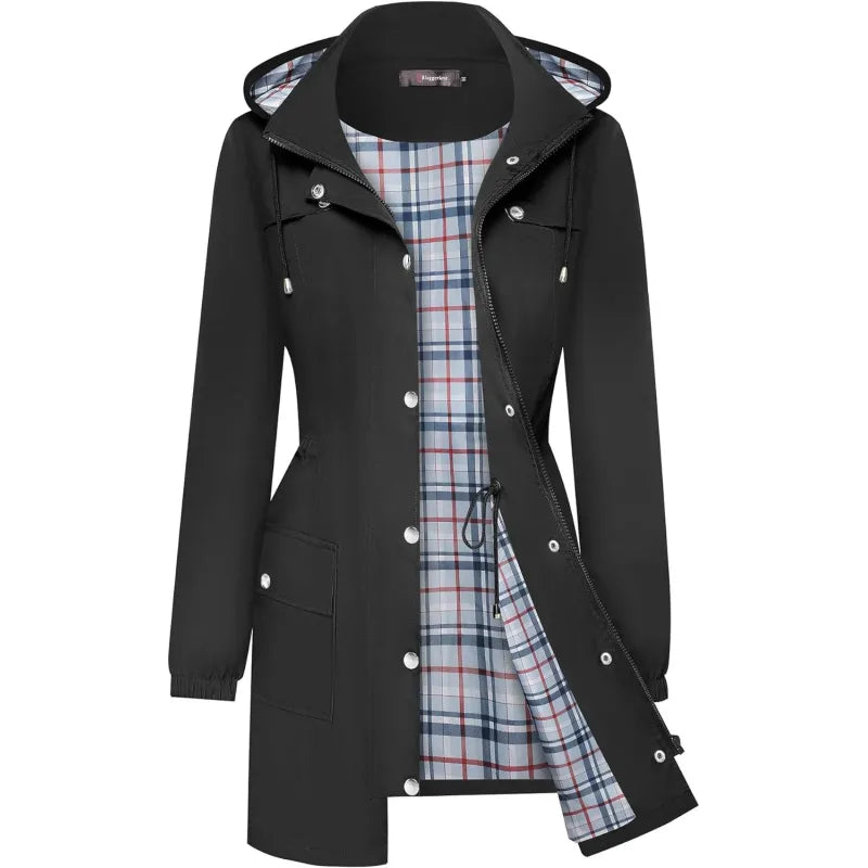 Francesca | Dames jas met capuchon en ritssluiting