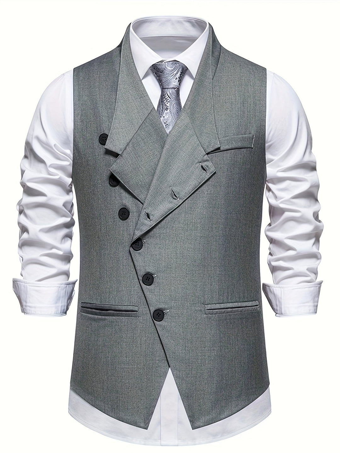 Edmund | Verfijnde Asymmetrische Vest