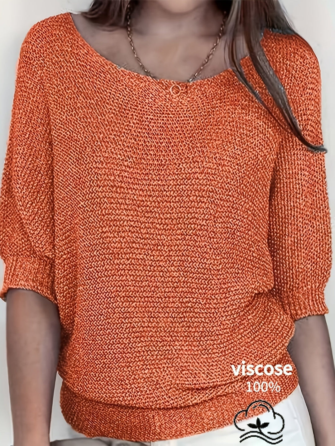 Lena | Relaxed Open-Knit Trui
