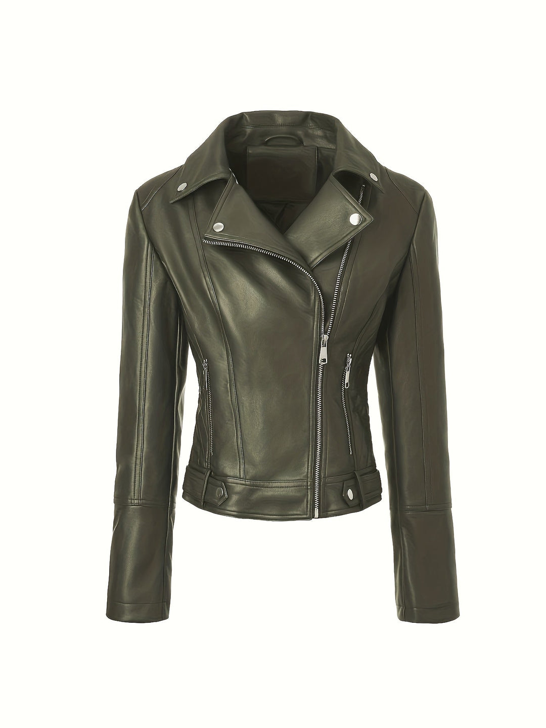 Mabel | Gestructureerde Zip-Front Moto Jast