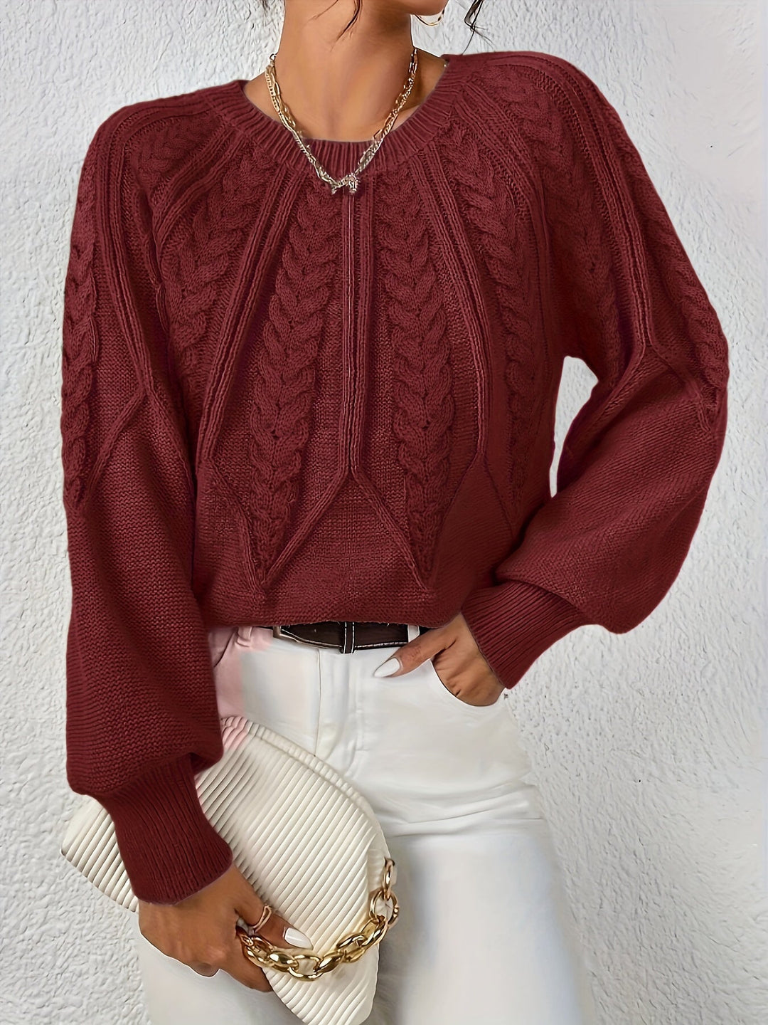 Jane - Elegante trui met lange mouwen