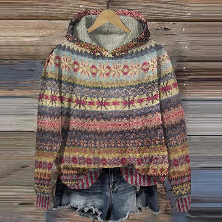 GWEN – GEZELLIGE BREI HOODIE