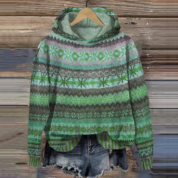 Gaby | Etnische Retro Hoodie