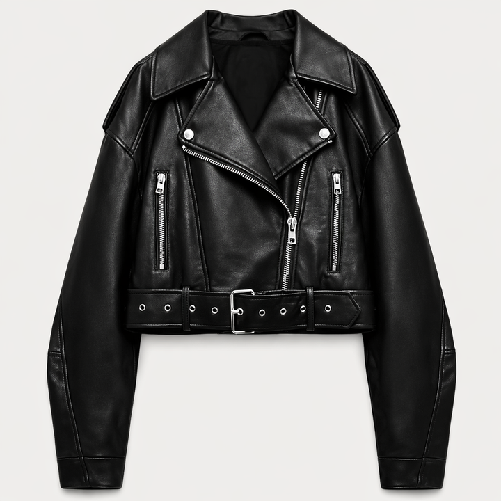 Madeline | Dames jas met riem en ritssluiting