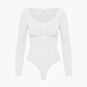 Gianna | Dames Longsleeve Bodysuit - Naadloos, Elegant