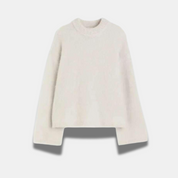 Chay | Zachte Dames Trui met Ronde Hals – Mohair Mix