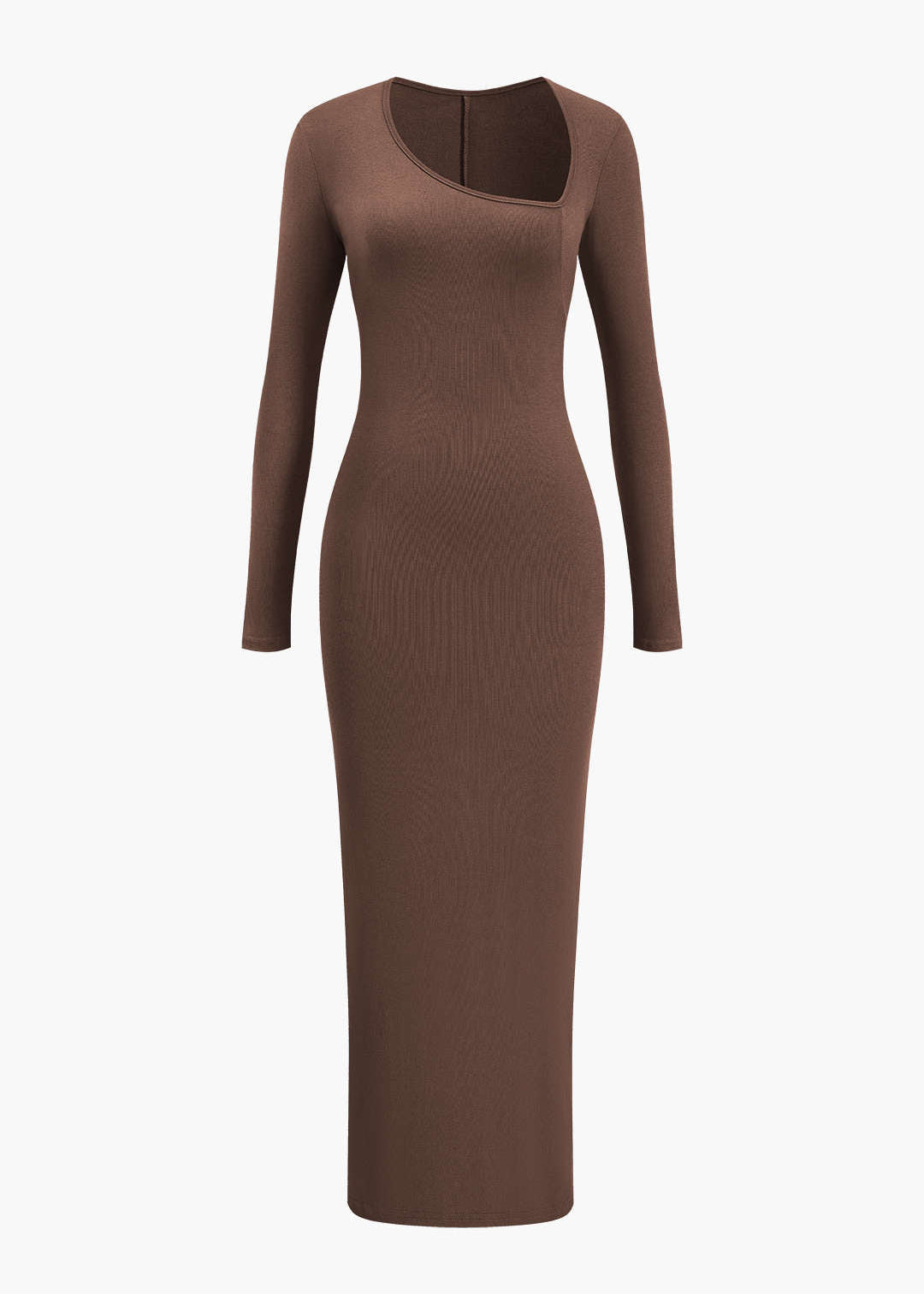 Ava___Dames_Lange_Maxi_Jurk_-_Asymmetrisch_Ontwerp_met_Halssplit_11.jpg