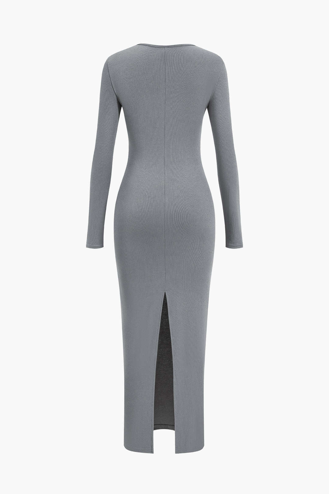 Jura | Lange Maxi Jurk Dames - Asymmetrisch Ontwerp met Halssplit