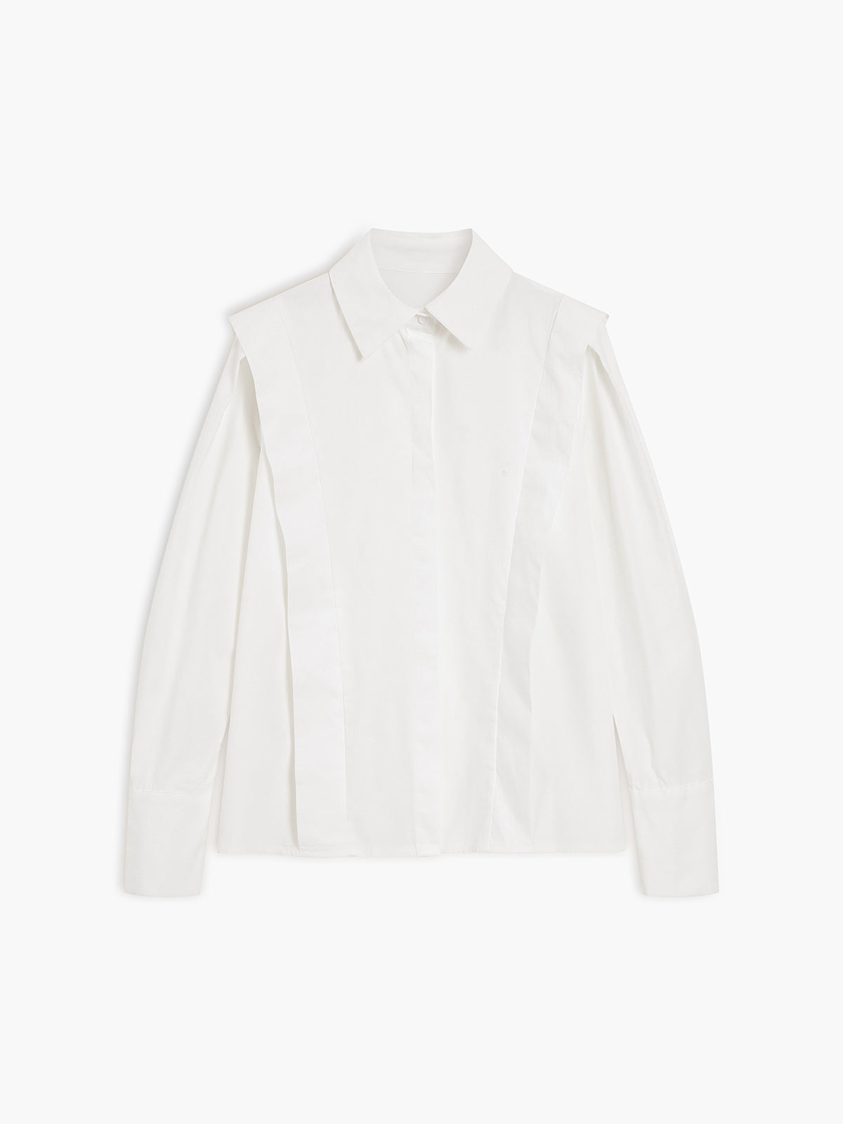Eefje | Chique Blouse met Pofmouwen