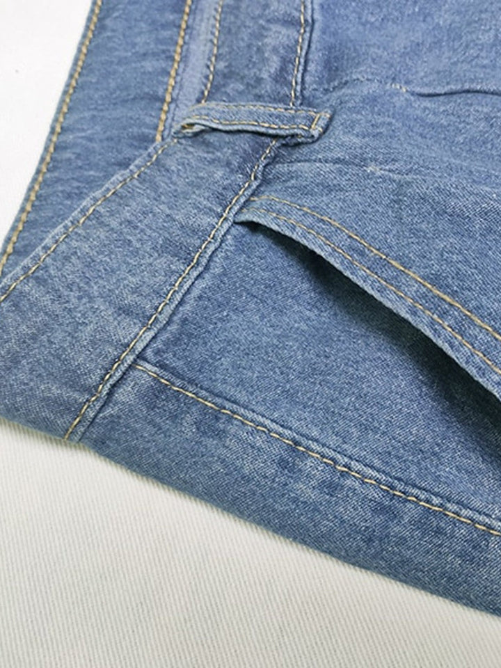 Taytum | Dames Broek met Hoge Taille Wijde Pijpen