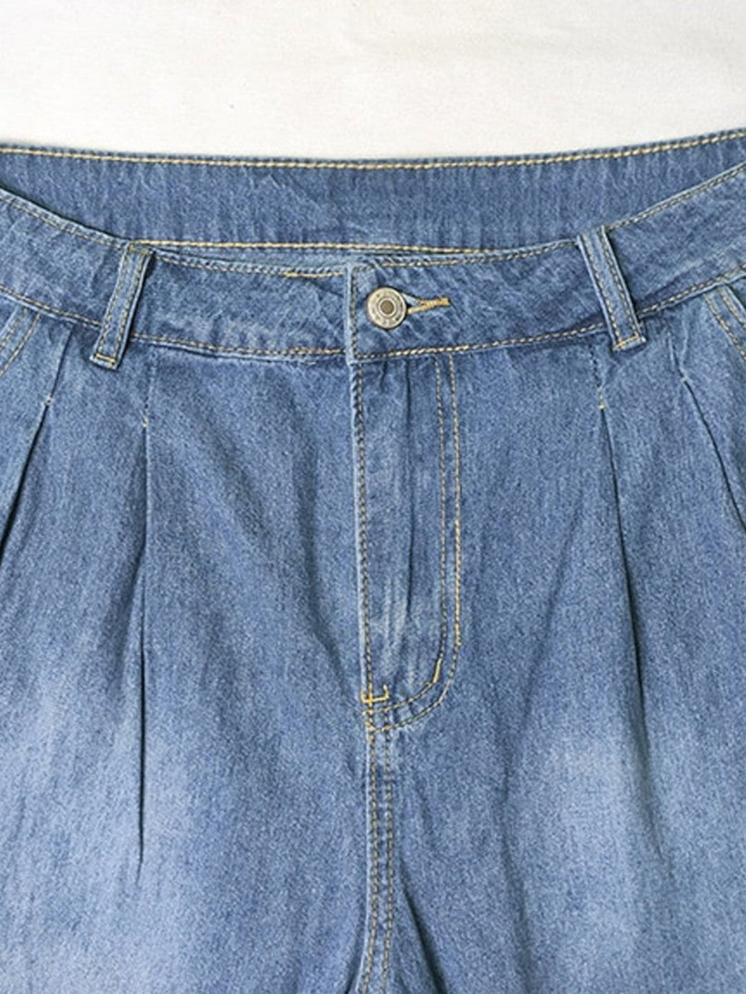 Taytum | Dames Broek met Hoge Taille Wijde Pijpen