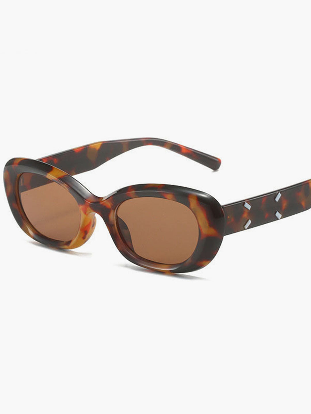 Armani | Dames zonnebril met cat-eye ovale glazen