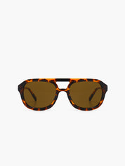 Dunyara | Trendy  Leopard Print Zonnebril
