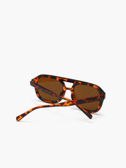 Dunyara | Trendy  Leopard Print Zonnebril