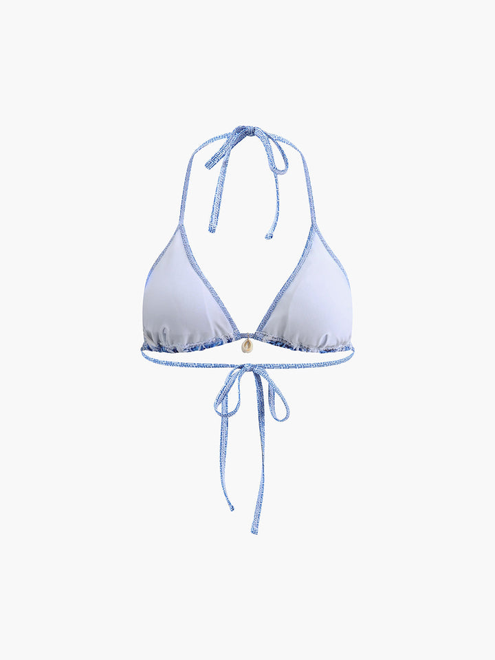 Carmen | Dames bikini met halterband en strikkoorden