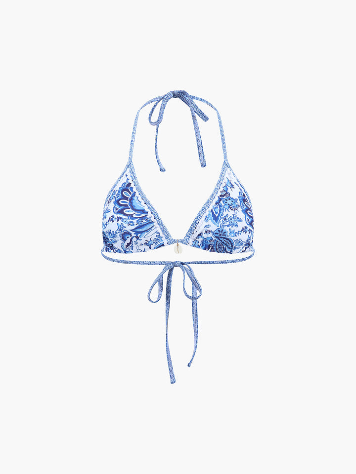Carmen | Dames bikini met halterband en strikkoorden