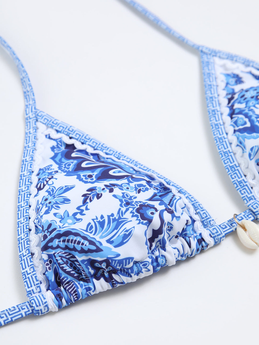 Carmen | Dames bikini met halterband en strikkoorden