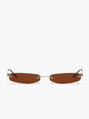 Narrow | Vintage Stijl Zonnebril - Rechthoekig Unisex Model UV400