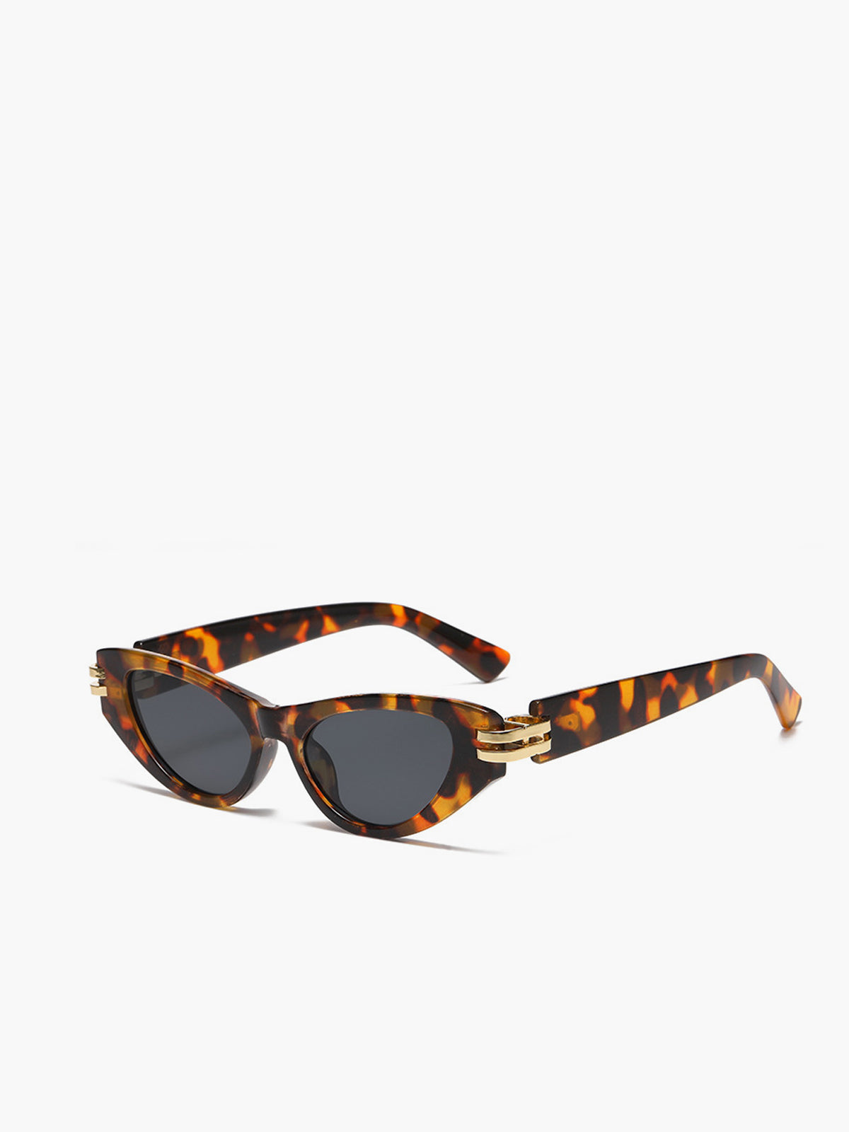 Miya |Cat Eye Zonnebril Dames – UV400 Bescherming - Zwart en Bruin