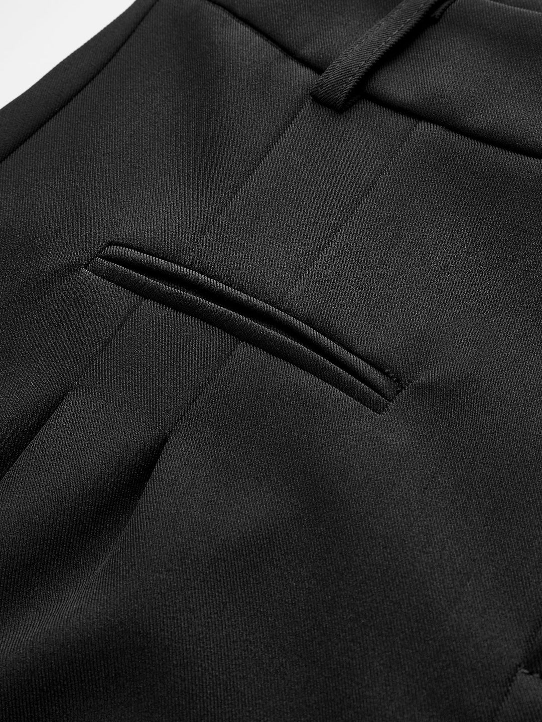 Jip | Dames Shorts met Hoge Taille Plooien Riemlussen