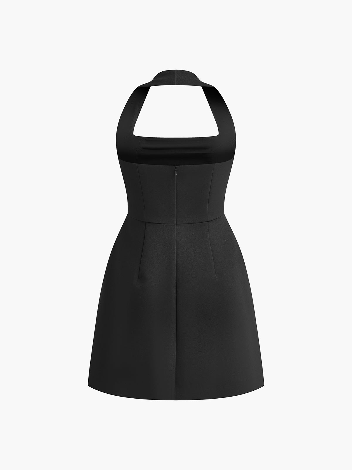 Millan | Elegante A-lijn Halter Mini Jurk - Comfortabel, Regular Fit