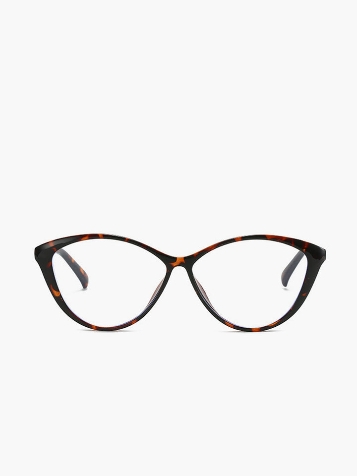 Jacqueline | Dames brillen met cat-eye gemêleerd montuur