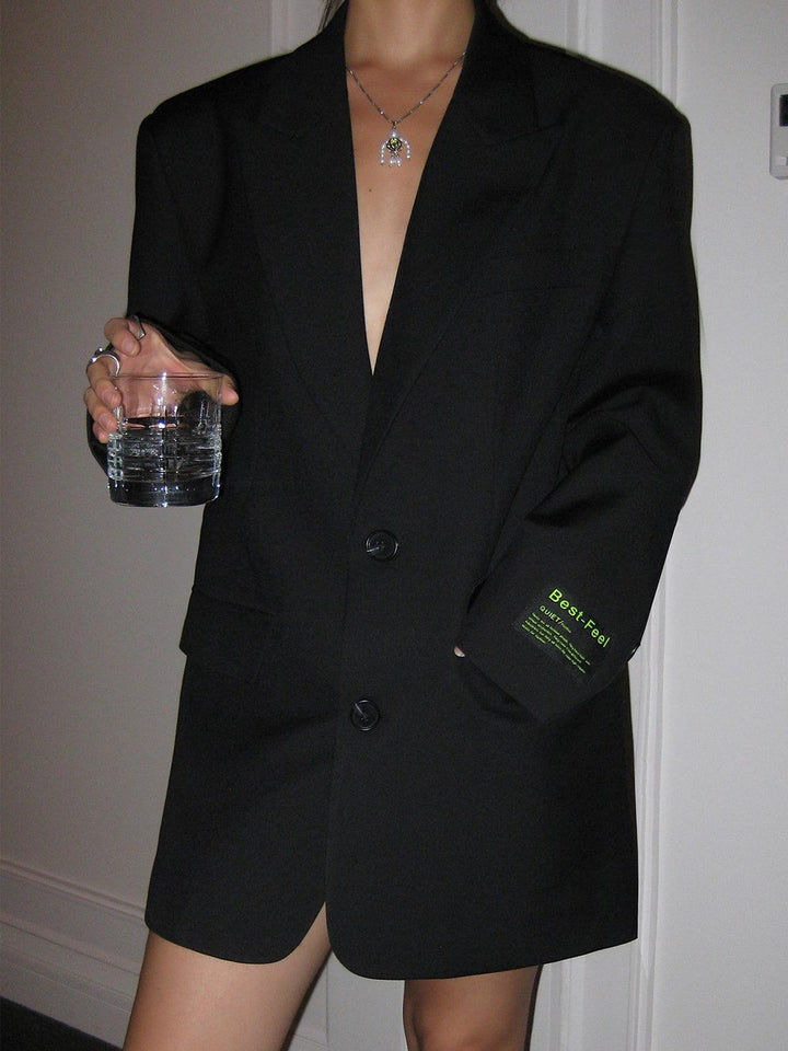 Lilliana | Dames blazer met oversized pasvorm en reverskraag
