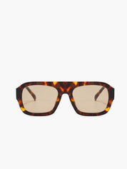 Yoshi | Luipaard Print Zonnebril voor Dames – Vintage Design - UV400 Bescherming