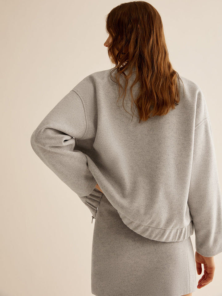 Layla | Dames jas met rits en zakken