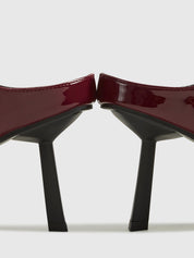 Denya | Hoge Slingback Hakken met Spitse Punt