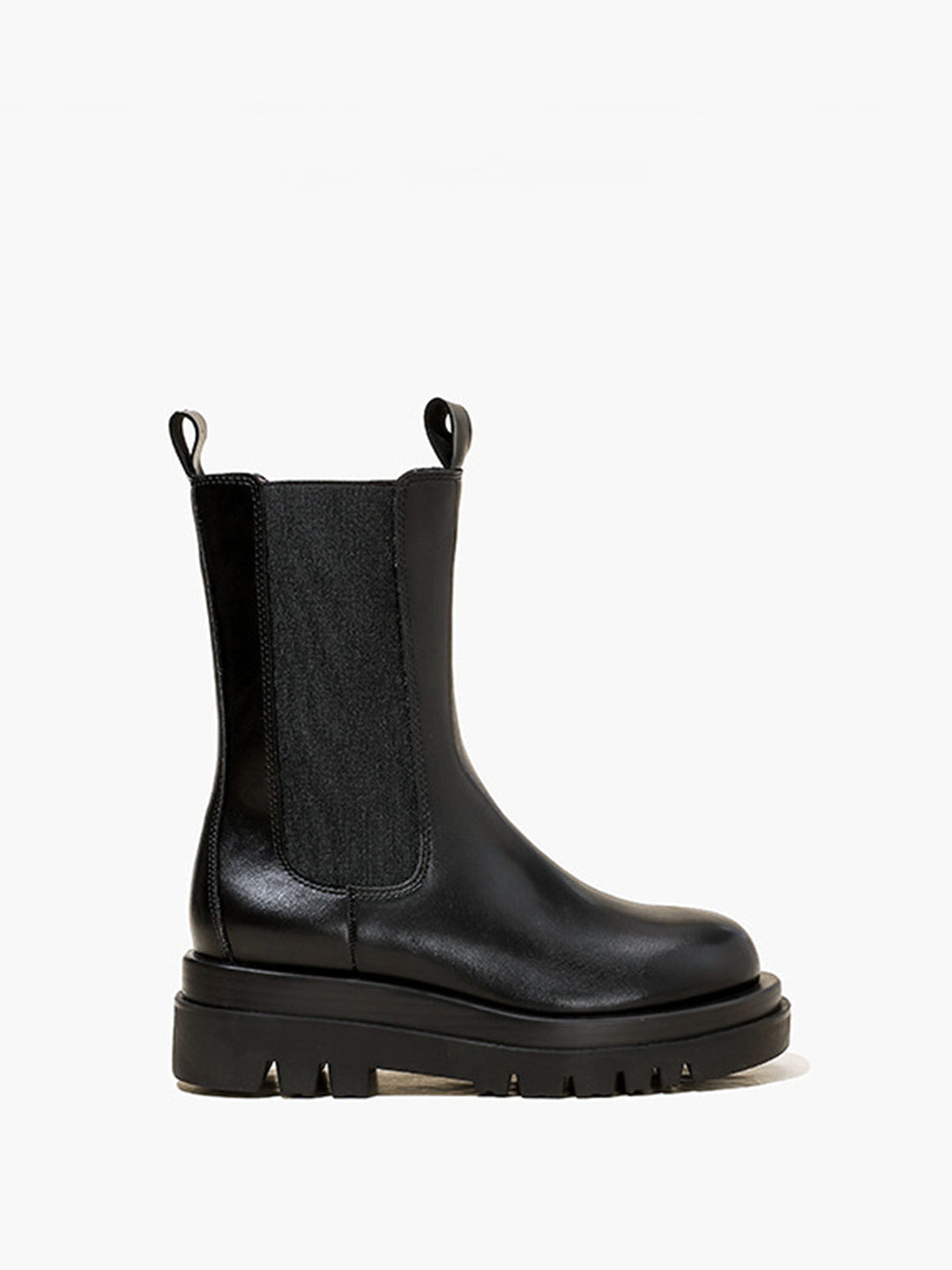 Britt | Dames chelsea boots met profielzool