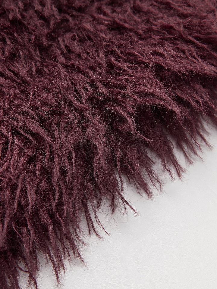 Zoe | Damesjas met fauxfur en korte lengte