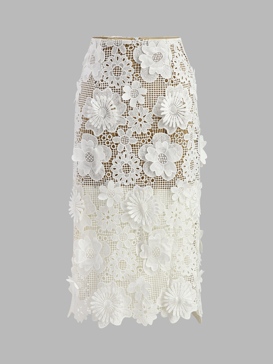 Iliana | Dames tweedelige set met asymmetrisch kant