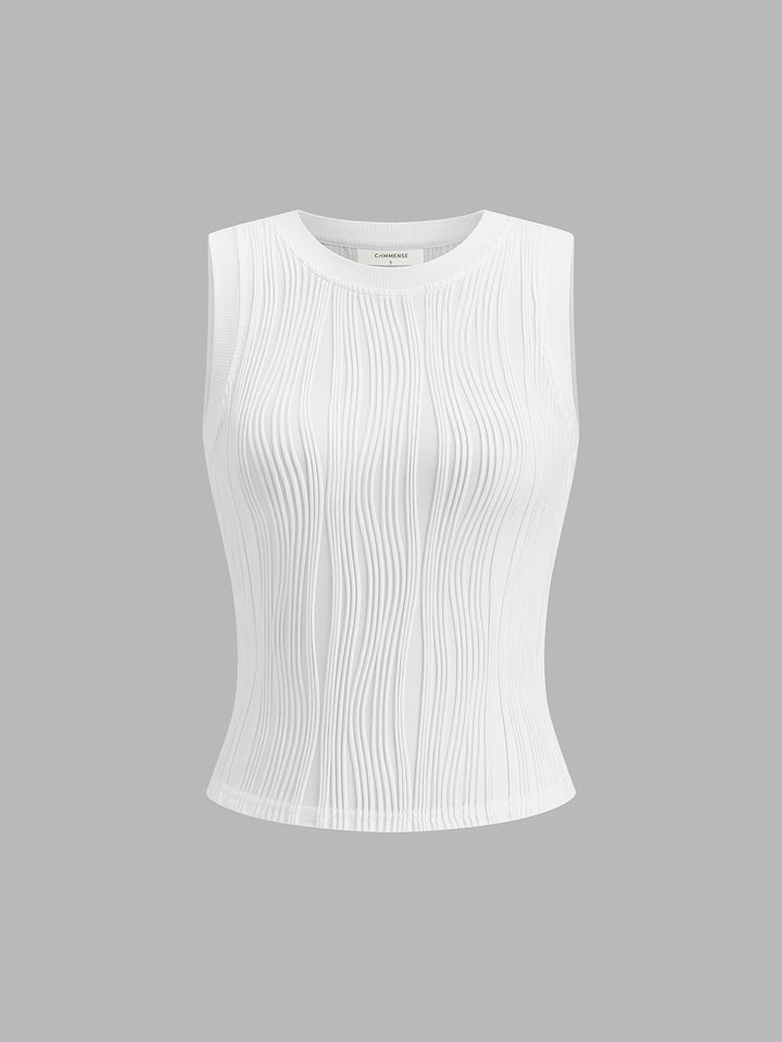Promise | Dames top met ronde hals slim fit