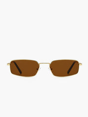 Retro Zonnebril voor Dames – Vierkant Metaal Frame