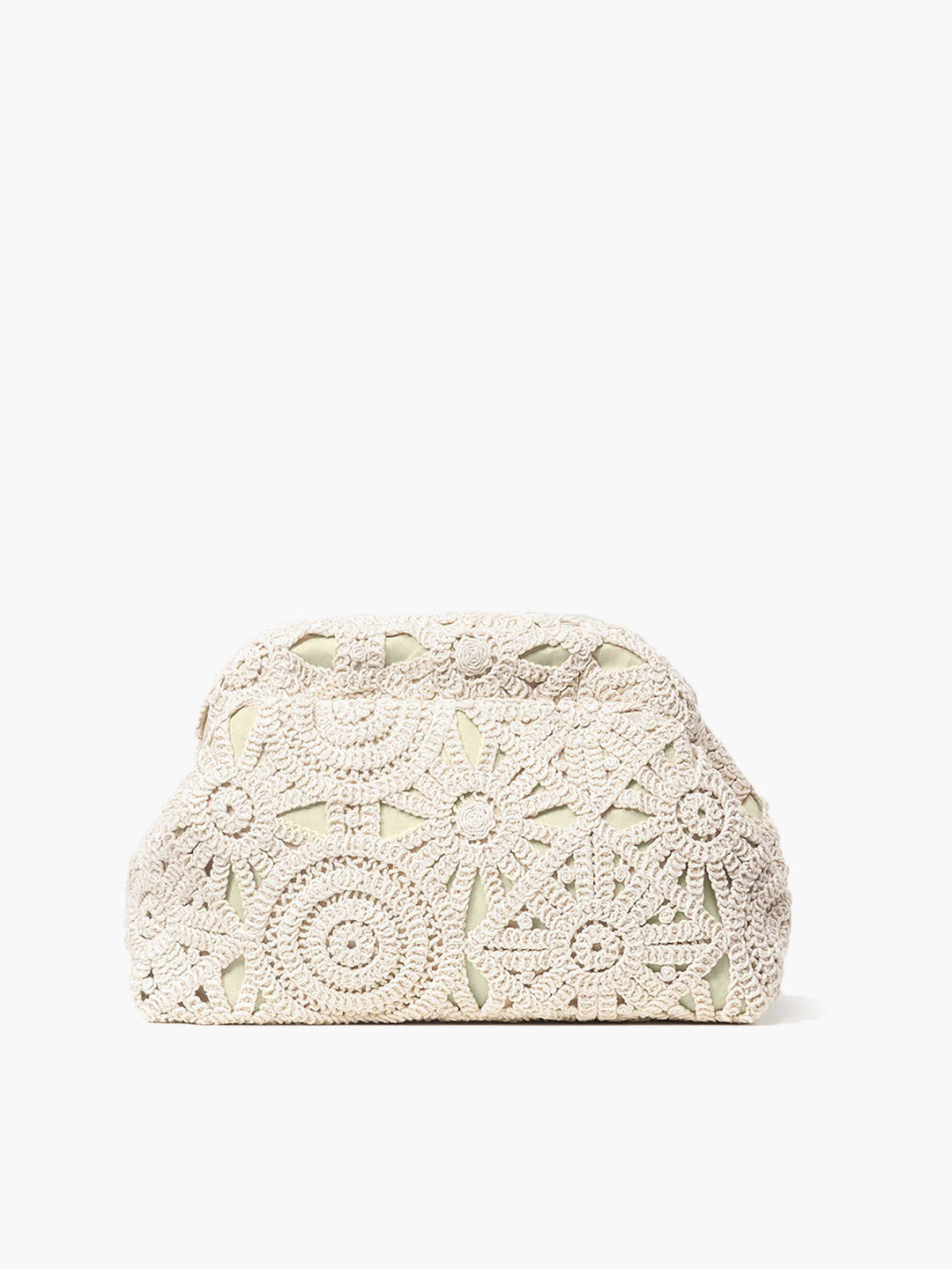 Crochet | Dames Clutch Tas met Crochet en Kant