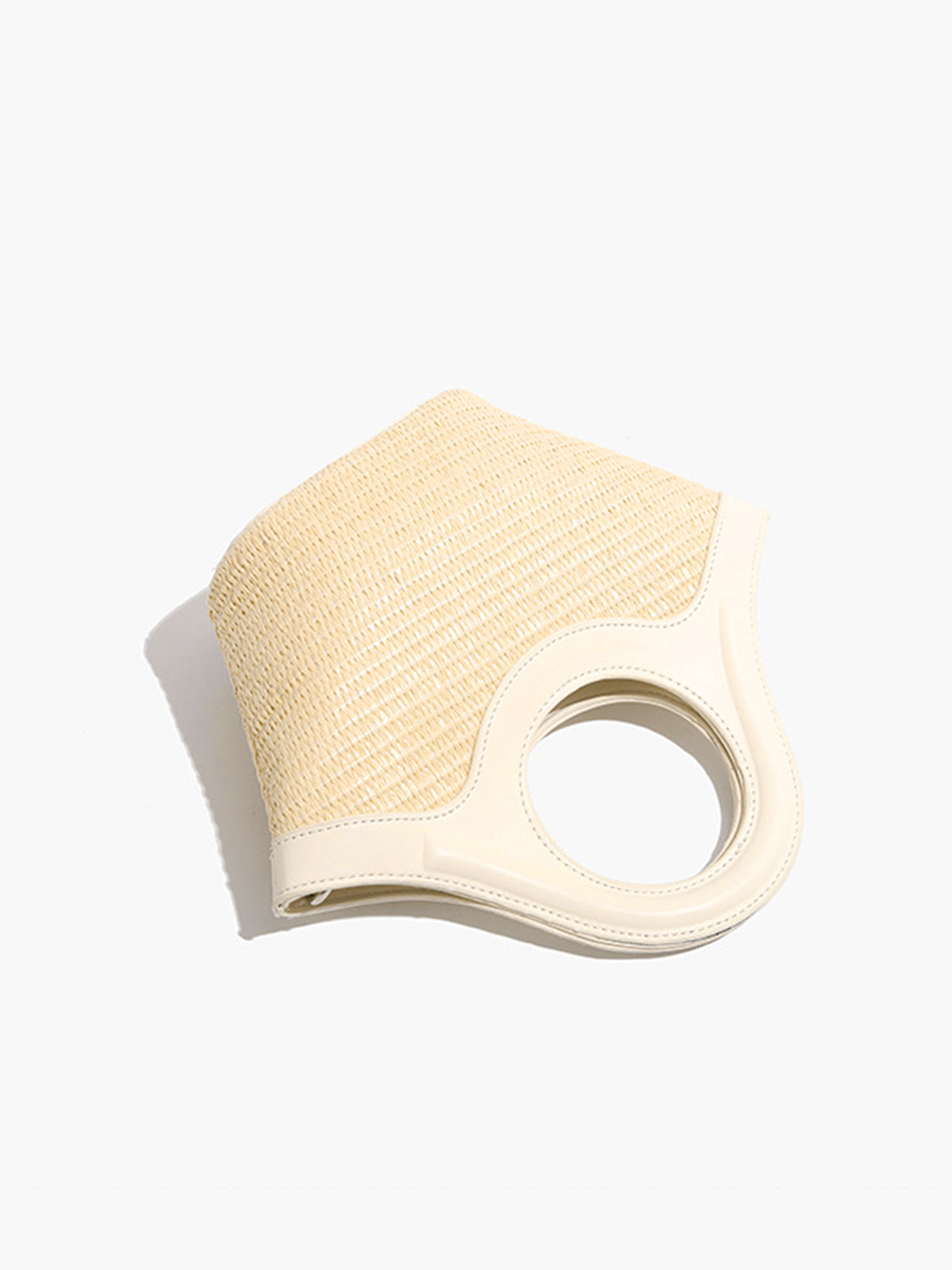 Estrelle | Rieten Strandtas Rond – Boho Handtas Dames Zomer