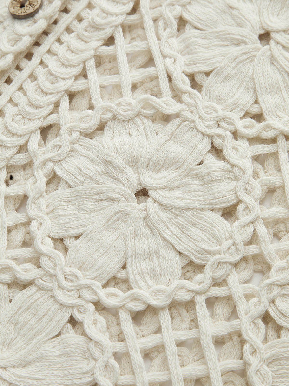 Dunya | Katoenen Jacquard Top voor Dames