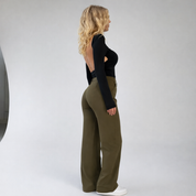 Beau | High-Waist Pantalon Met Rechte Pijpen