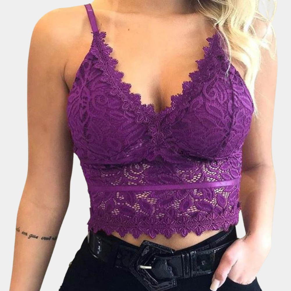 Naolin | Kanten Cropped Top voor Dames