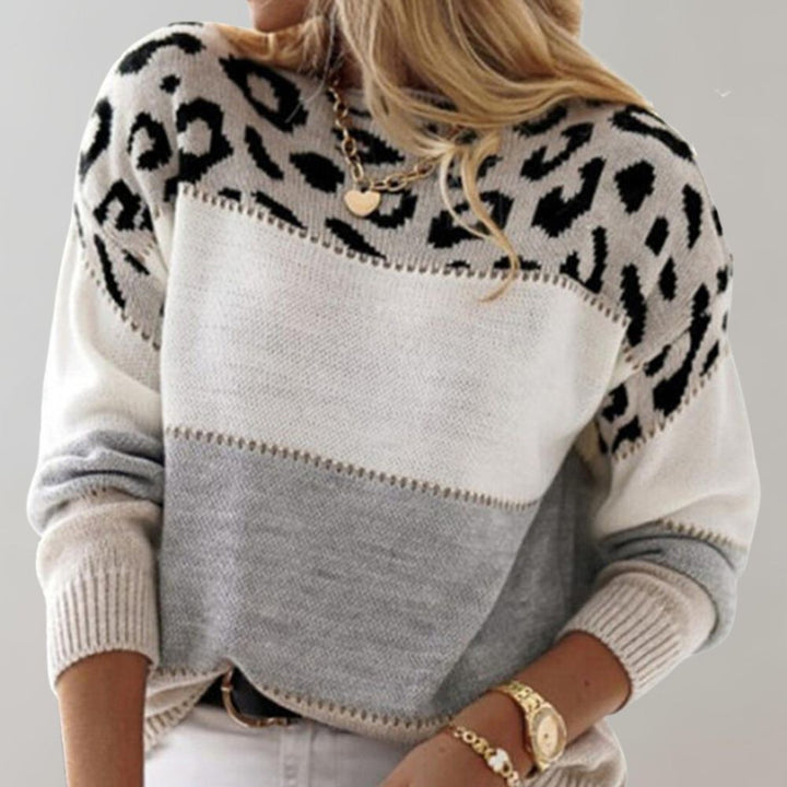 Cheyenne - Comfortabele Pullover in Leeuwendessin