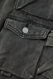 Cargo | Stijlvolle Spijkerbroek Dames - Wijde Pijpen met Zakken, Casual, Loose Fit