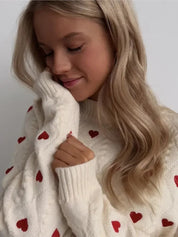 Hearty | Dames Trui - Zachte Stof met Hartdetail