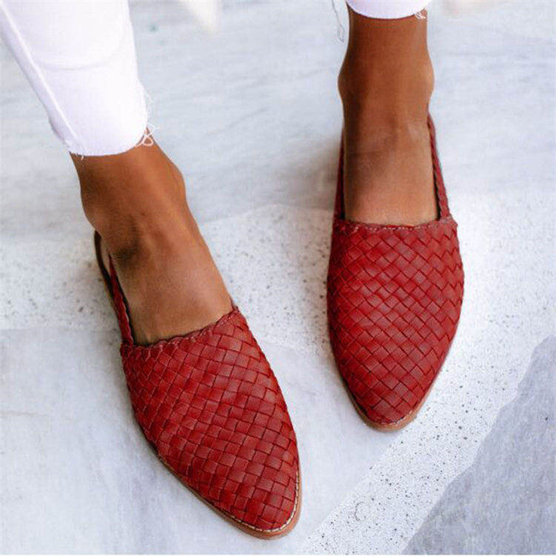 Nova | Dames slingbacks met gevlochten en open hiel