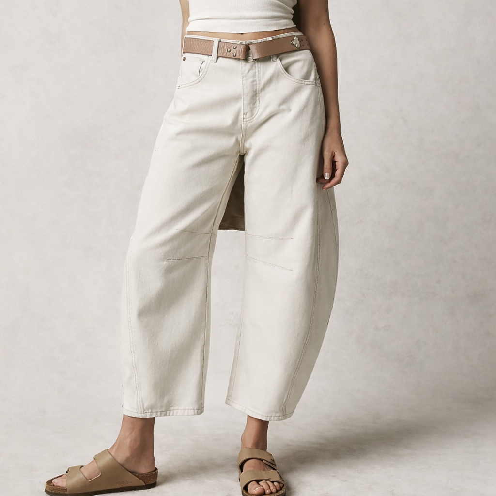 Mae | Comfortabele, Wijde Broek Dames - Trendy Ballonbroek