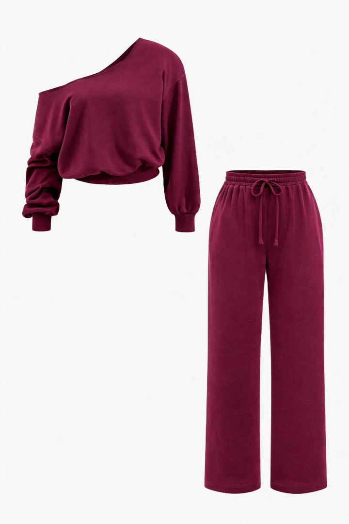 Ulrike | Dames set met offshoulder broek